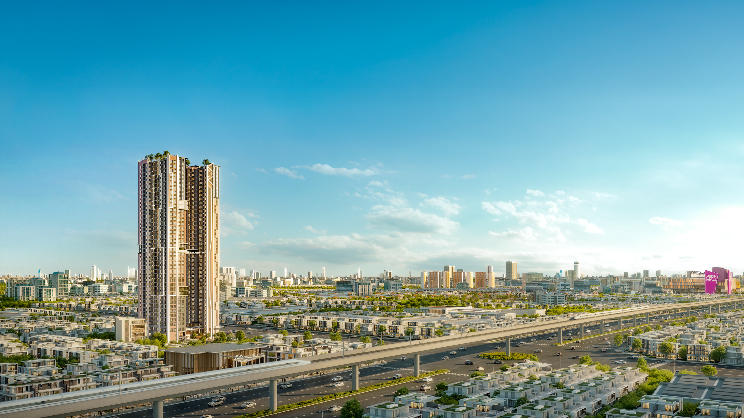 Phối cảnh tổng quan căn hộ AVA Center