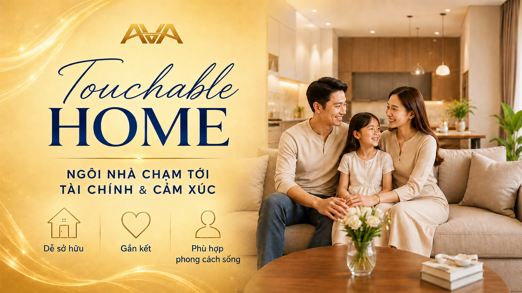 Hệ sinh thái căn hộ AVA - Touchable Home