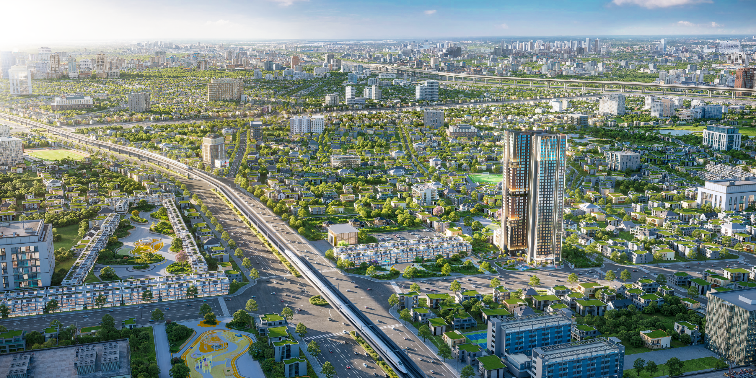 hệ sinh thái căn hộ ava