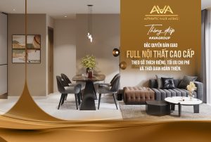 căn hộ ava center được bàn giao full nội thất chuẩn hóa phong cách cá nhân gia chủ